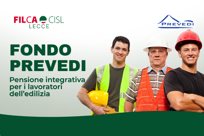 Fondo Prevedi - Filca Cisl Lecce